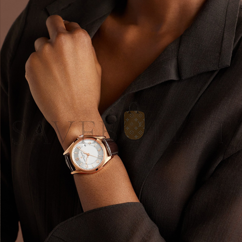 vacheron Co*sta*t*n self-winding 40 mm pink gold watch 4600e/000r-b441